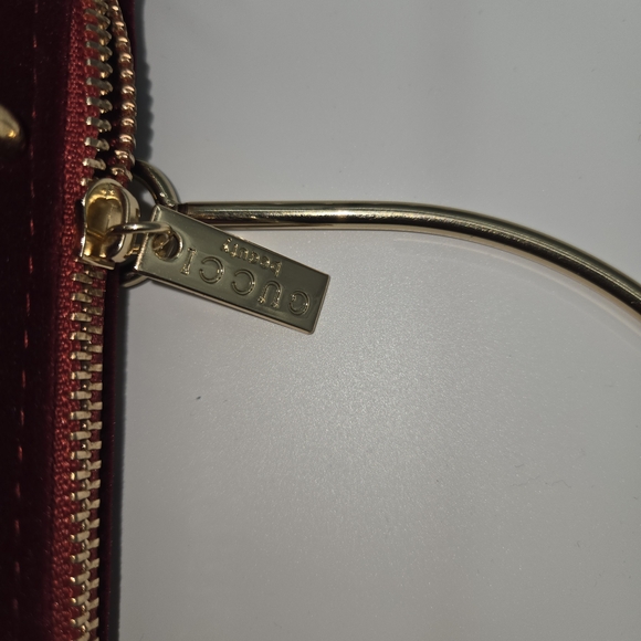 Gucci Burgundy Velvet Bag with Pearl Handle - Gift With Purchase - Picture 3 of 5